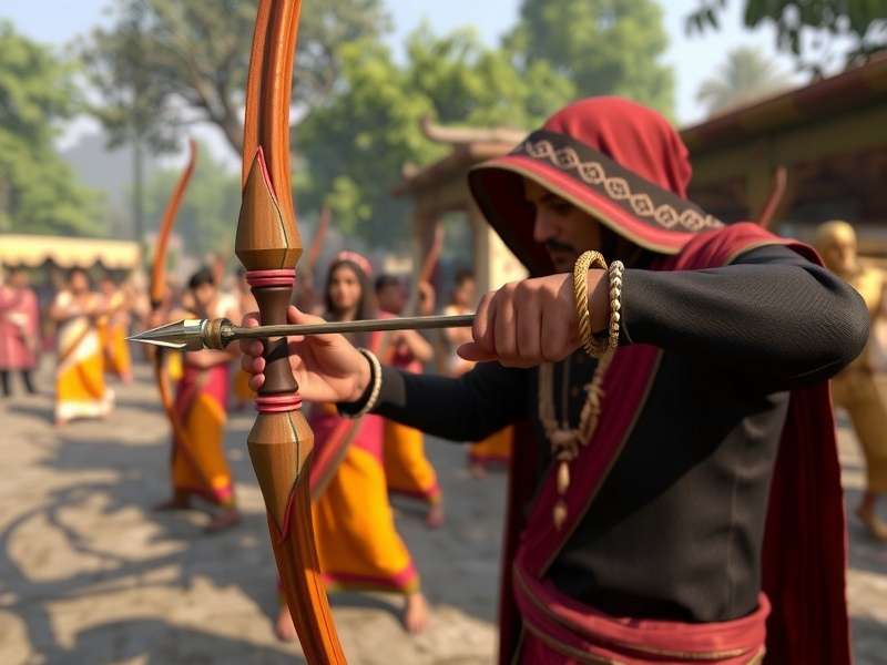 Traditional Indian Bows in Madhapur Archery Wizard